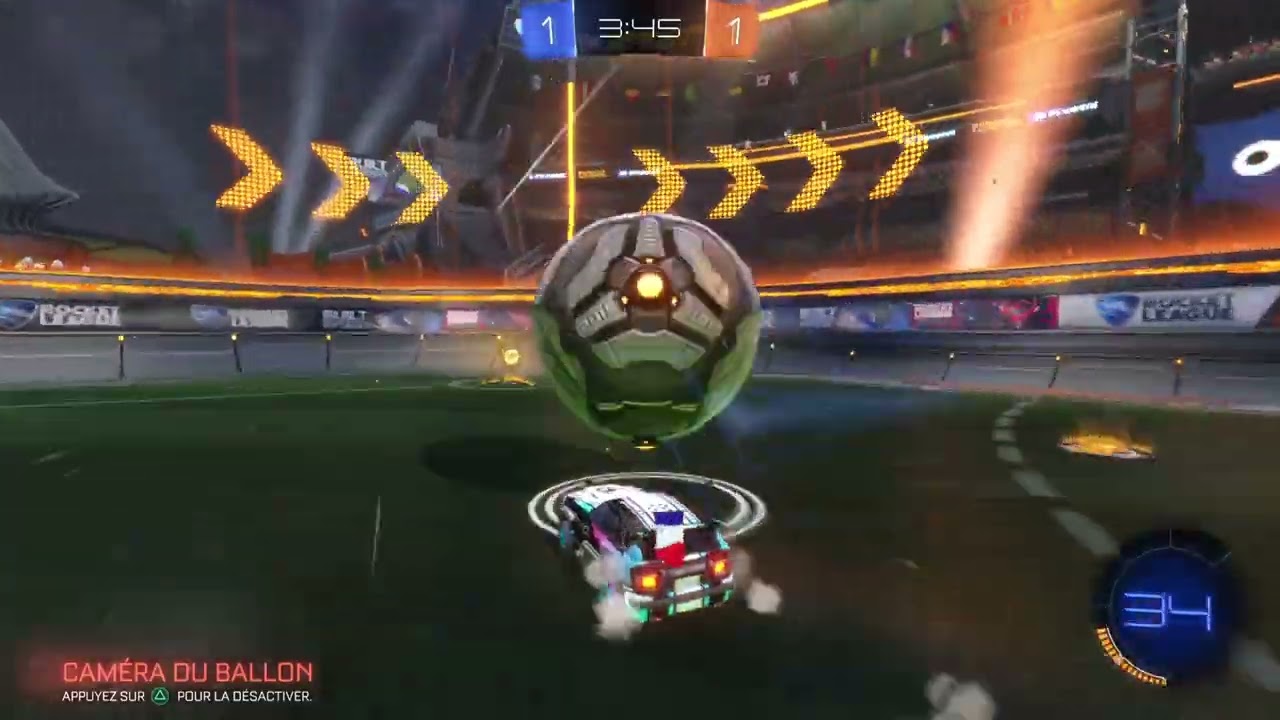 Je joue tout seul à rocket ligue