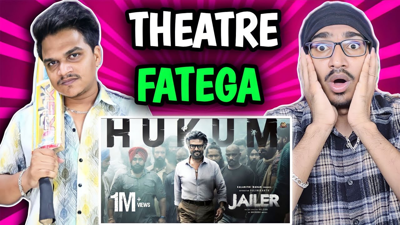 JAILER - Hukum Song | Reaction | Superstar Rajinikanth | Anirudh |