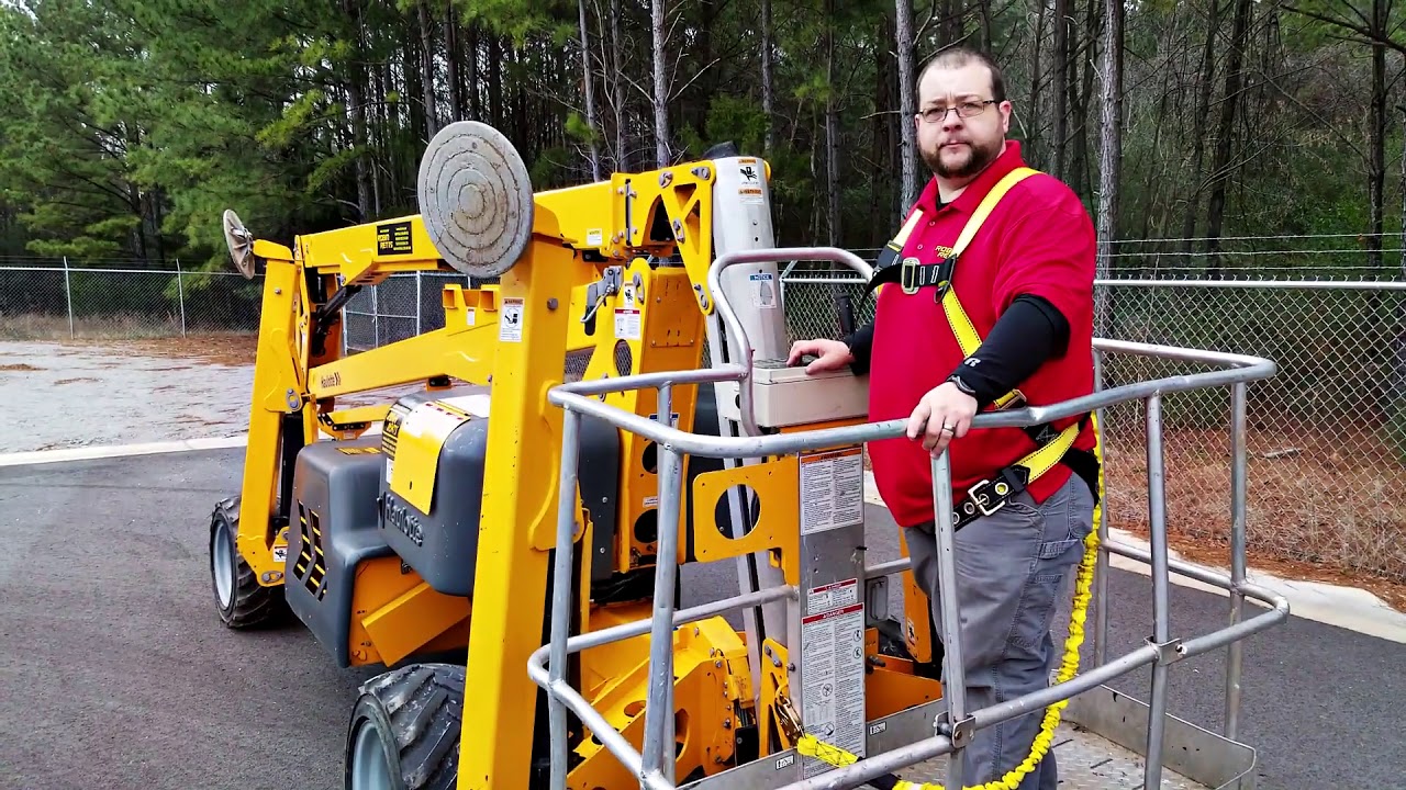 (BilJax)(55XA)(61 ft Self-Propelled Lift)(Operational Training Video)
