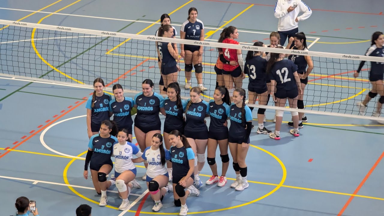 MARIANISTAS AMORÓS AZUL vs CV MADRID A🎬3️⃣