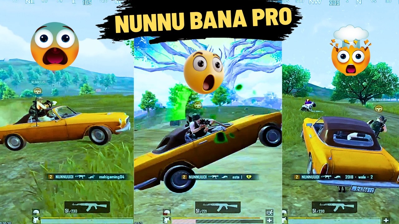 Nunnu Bana Pro |BGMI| Chacha Shocked