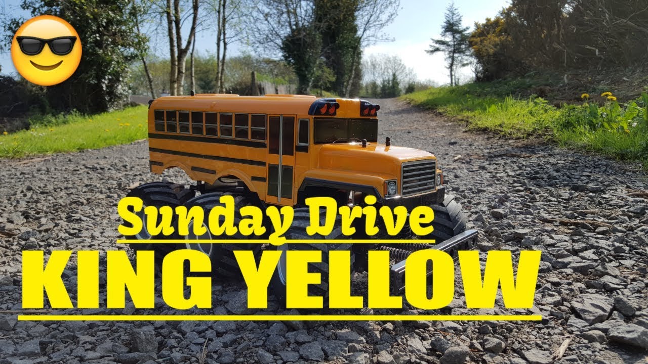 Tamiya King Yellow 6x6 G6-01 (Sunday Drive!)👍👍