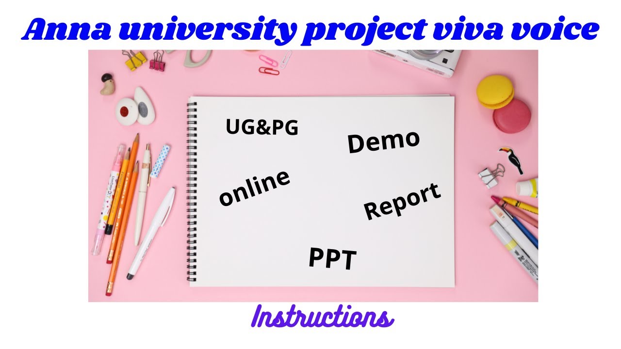 Anna university project work 2021 || Project work UG & PG final year || project viva voice exam