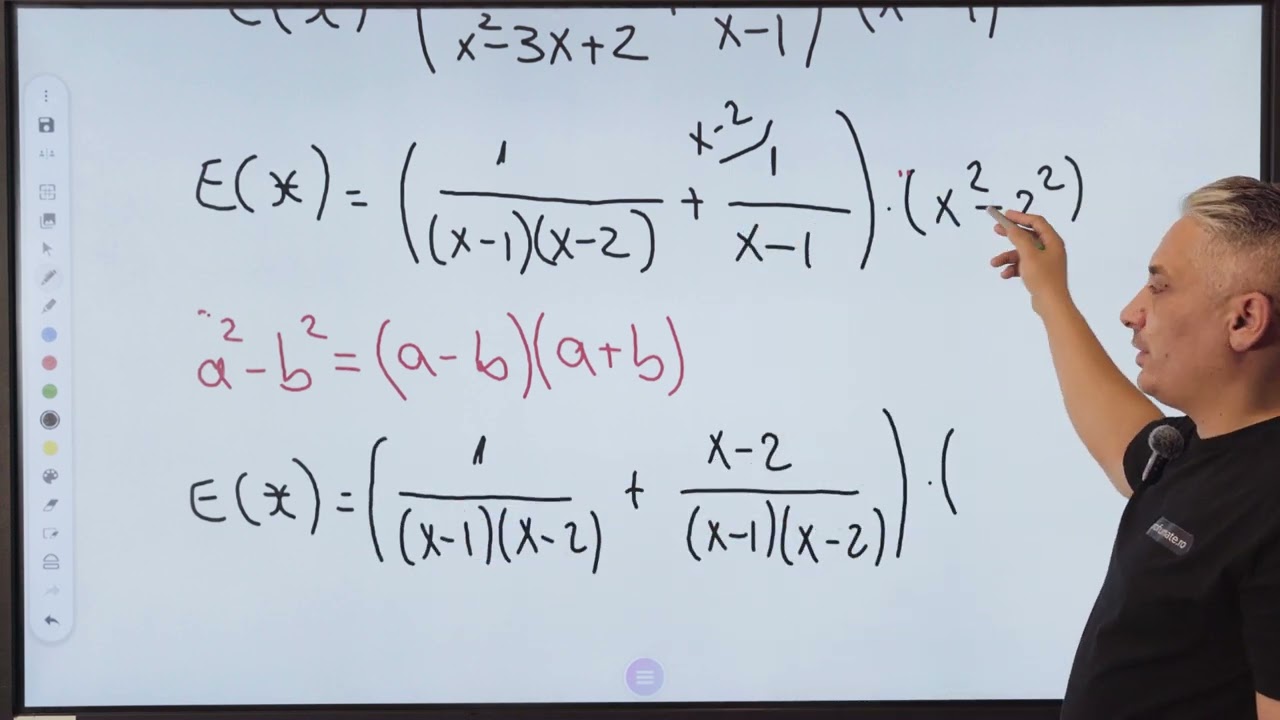 Exercitiu expresie evaluare nationala - Gimnaziu clasa a 8-a