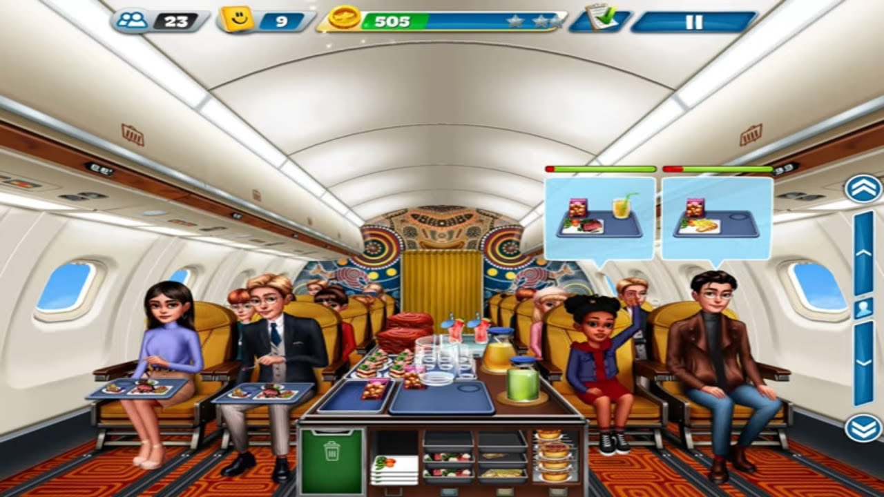 Airplane Chefs Level 38 - Sydney - 3 stars - FULL STORY - CaroGamesNL