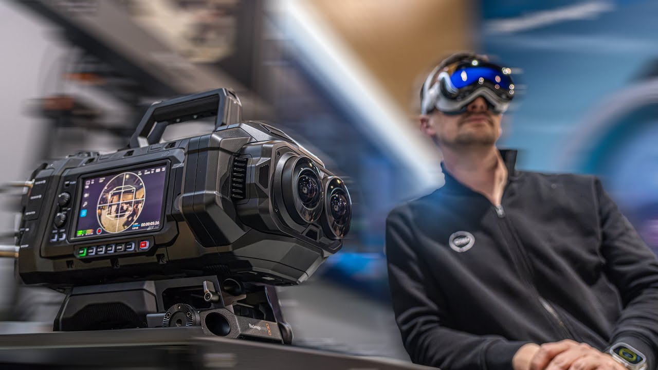 Blackmagic Design URSA Cine Immersive Camera for Apple Vision Pro &ndash; Interview