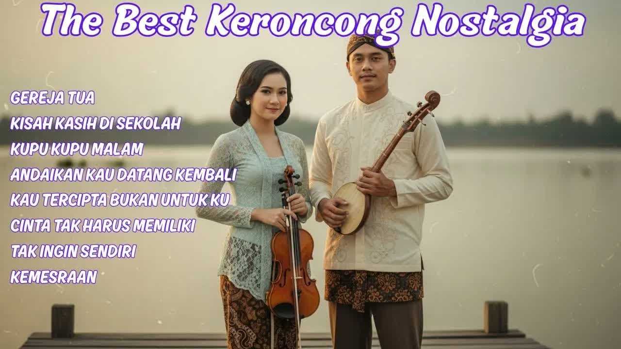 Full Album Keroncong Nostalgia – Gereja Tua, Kisah Kasih Disekolah - Bikin Ingat Masa Lalu!