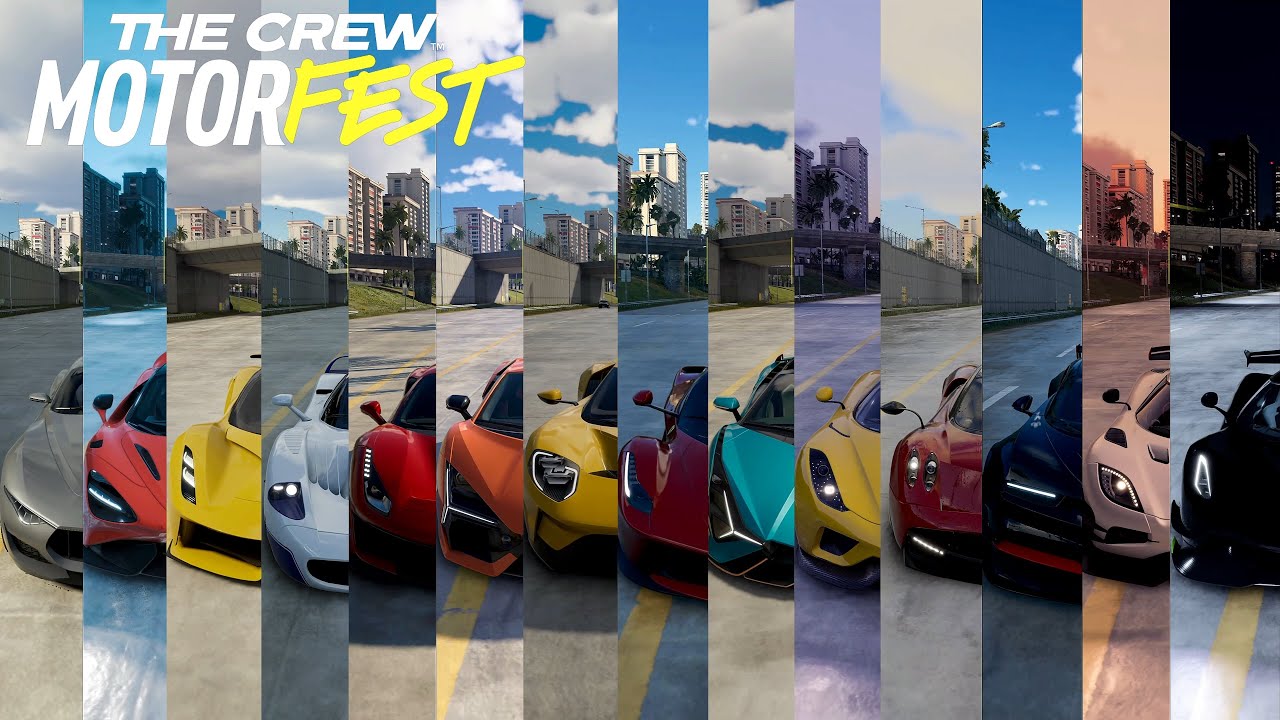 THE CREW MOTORFEST 2023 || ALL HYPER CARS FROM CREW MOTORFEST TOP SPEED TEST || GRAND COMPILATION