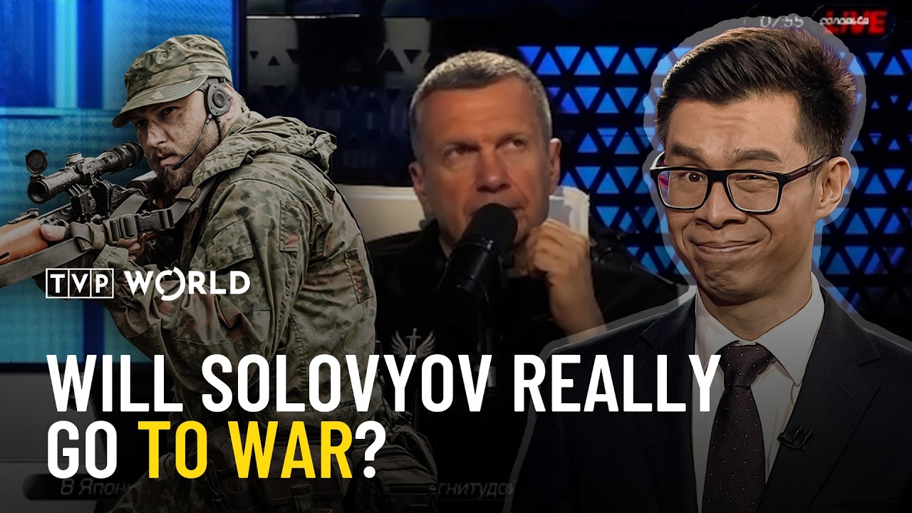 Najgłośniejszy propagandysta Rosji chce zostać snajperem | Break the Fake