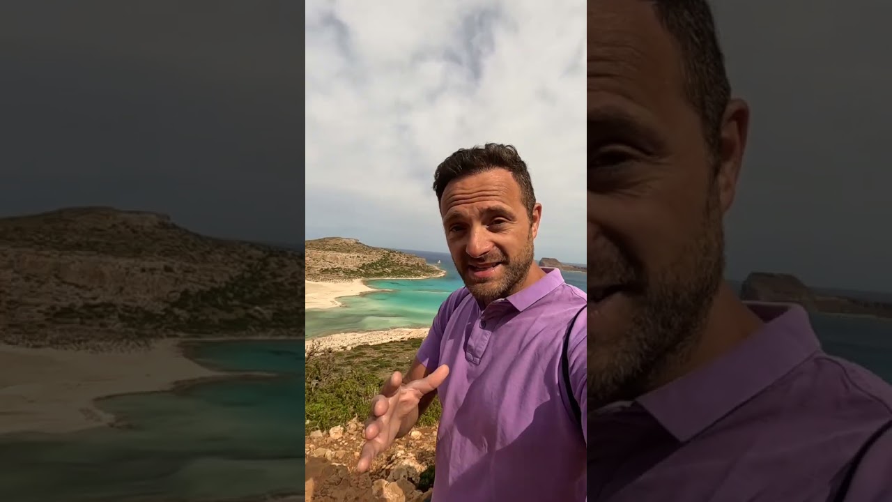 CRETA centro - ovest (parte 17) LAGUNA di BALOS - FALASSARNA beach. (Grecia) 