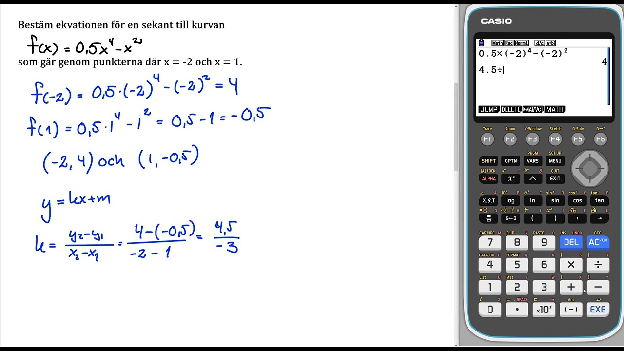 Matematik 5000+ 3b Uppgift 1472 a för reviderad ämnesplan 2021
