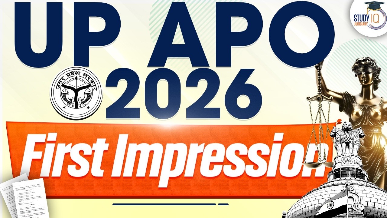 Up apo 2026 | up apo exam first impressions| BY STUDY IQ JUDICIARY