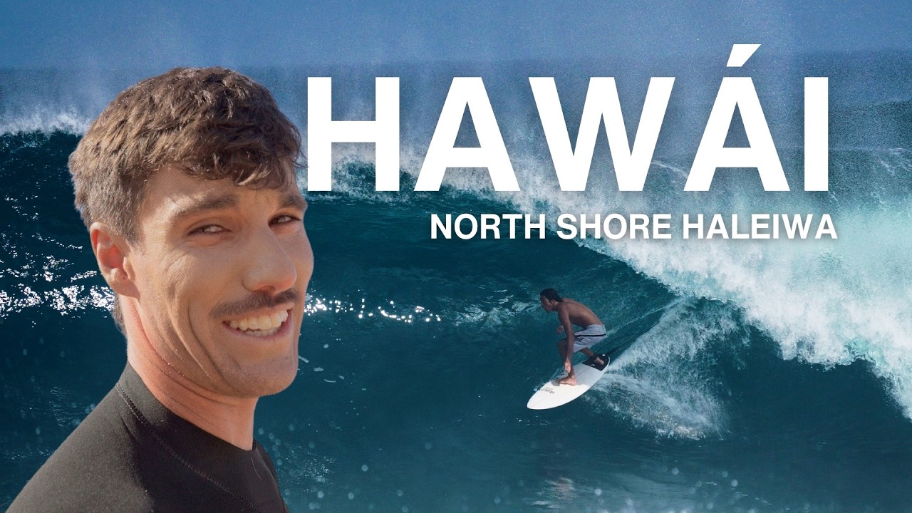 SURFEANDO un d&iacute;a de Olas Grandes en Haw&aacute;i