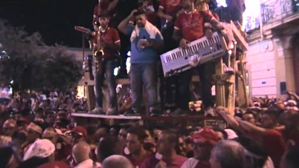 Barra 2012 - Tigrotti in piazza De Franchis.