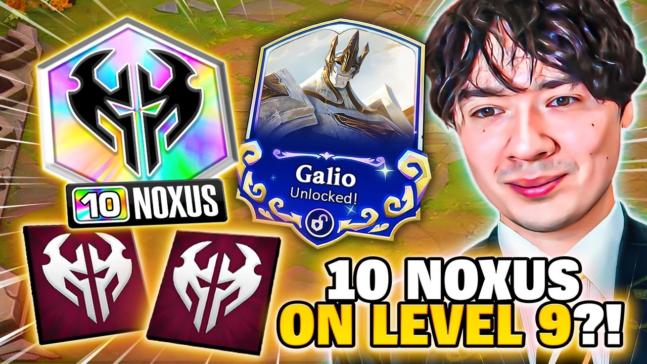 I Unlocked Galio So I Could Find PRISMATIC NOXUS On Level 9?!
