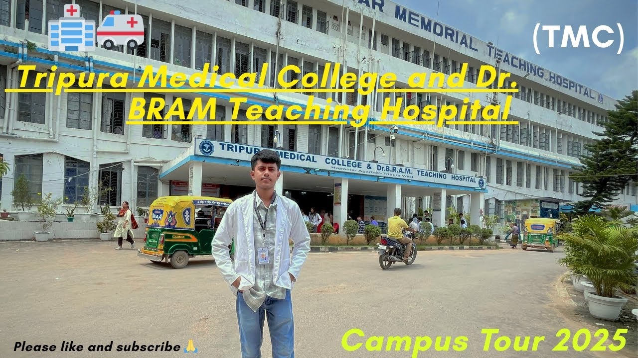 Exploring Tripura Medical College||Campus Tour 2025🏥🚑(TMC).