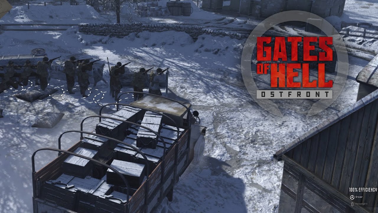 Gates of Hell Ostfront - Driving a Logi Truck or I swear this isn't Foxhole  (Ep 7)