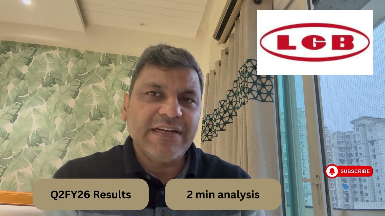 L G Balakrishnan |  Q2FY26 Results
