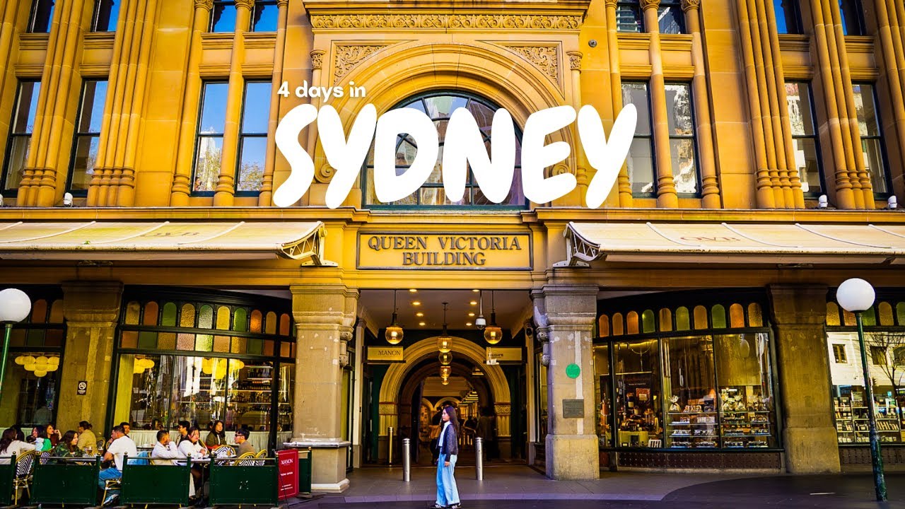 sydney trip | must-try eats 🥪 desserts 🍧 top things to do 💃🏻 exploring the city 🌃