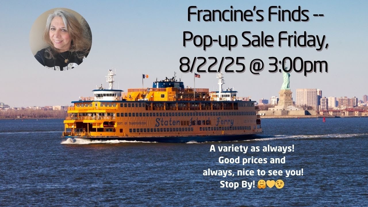 Sale! Come on over and say Hello - you never know what I will have!