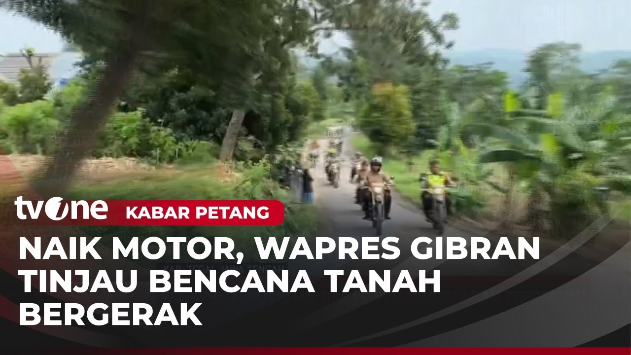 Wapres Gibran Tinjau Bencana Tanah Bergerak di Tegal | Kabar Petang