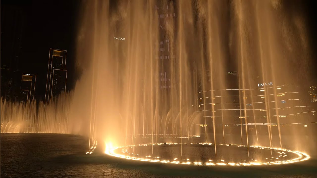 The Dubai Fountain - Thriller