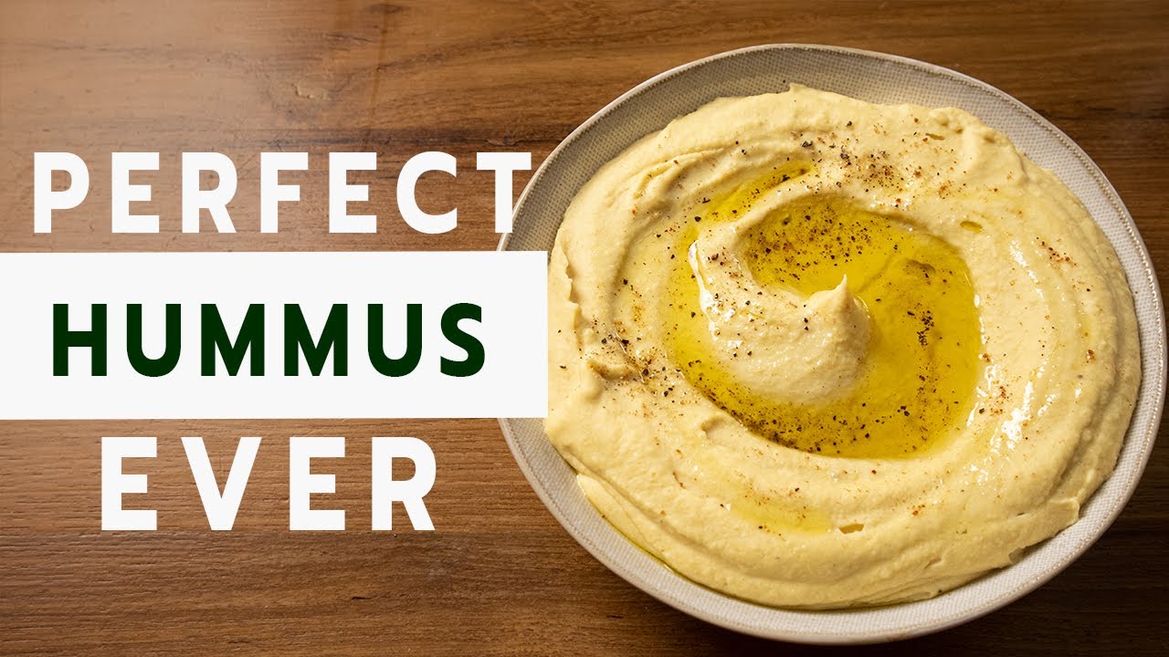 วิธีทำฮัมมูสถั่วลูกไก่ปั่น สูตรโรงแรม 5 ดาว | How to make Perfect Hummus