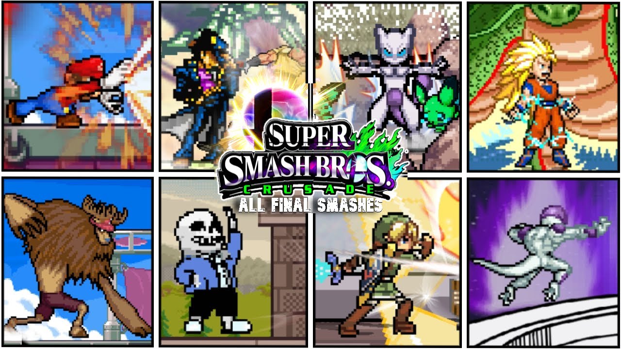 Super Smash Bros Crusade CMC V6.1: All Final Smashes