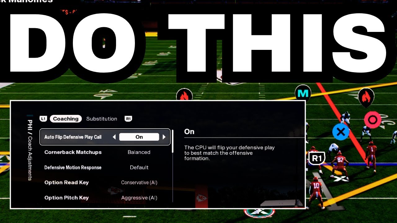 The Best Coaching Adjustments In Madden 26