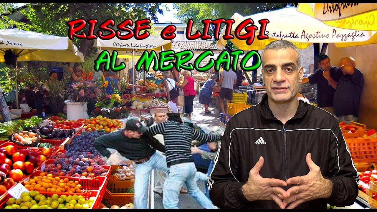 Risse e litigi al Mercato rionale