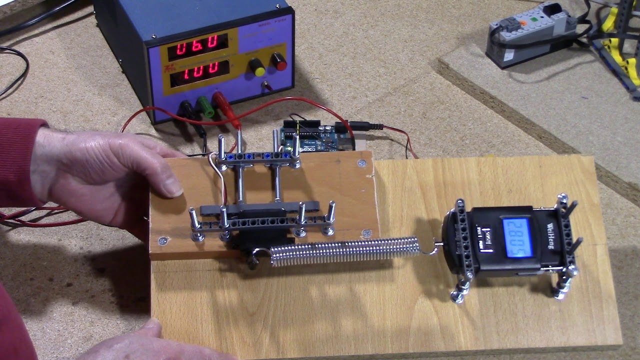Servo torque test workbench #1