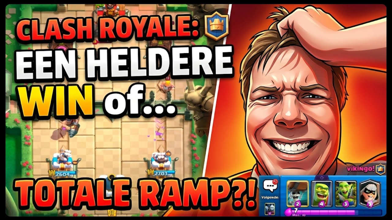 Een mooie grind op clash royaal 😄
