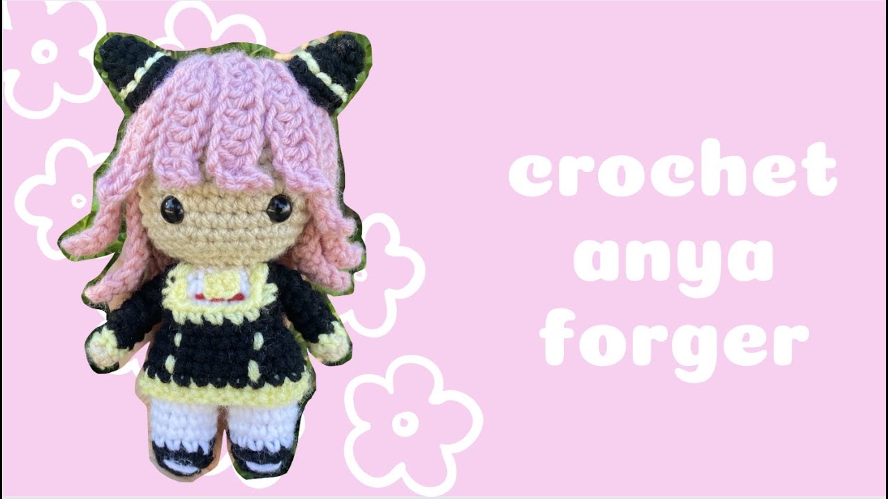 amigurumi spyxfamily anya forger tutorial!
