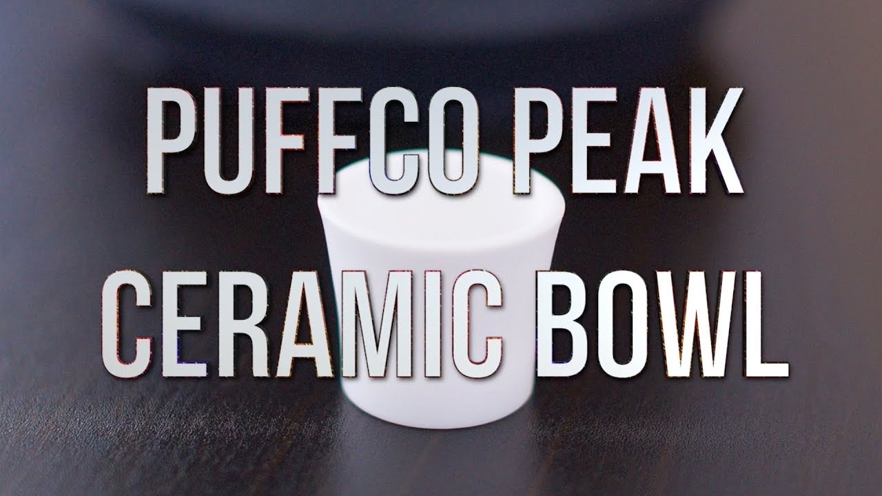Puffco Peak Ceramic Bowl - Product Demo | GWNVC's Vaporizer Reviews