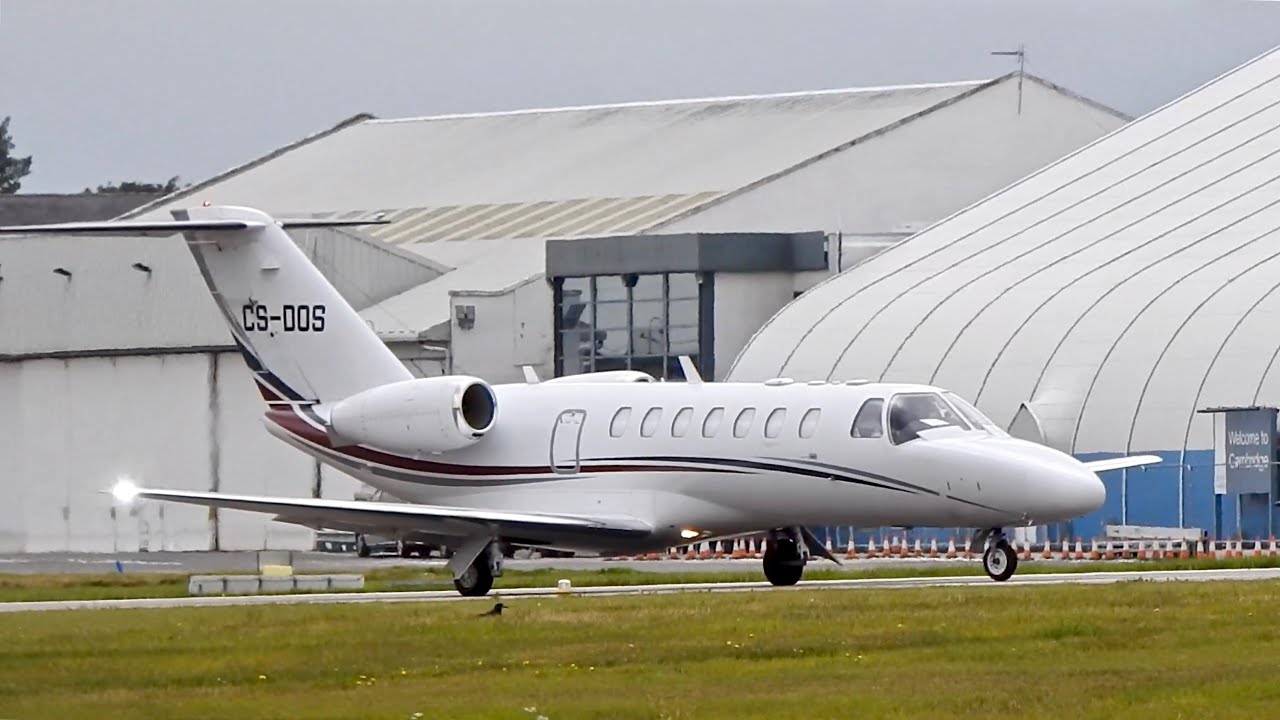 Valair Private Jets Cessna 525B CitationJet CJ3 CS-DOS at Cambridge