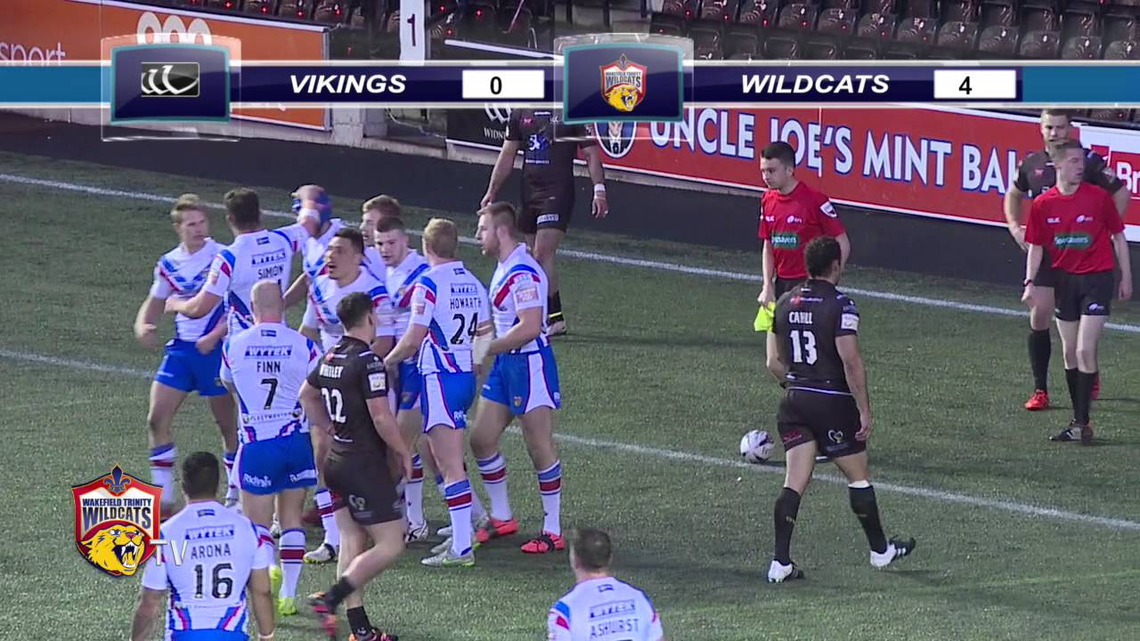 Widnes Vikings v Wakefield Trinity Wildcats 2016