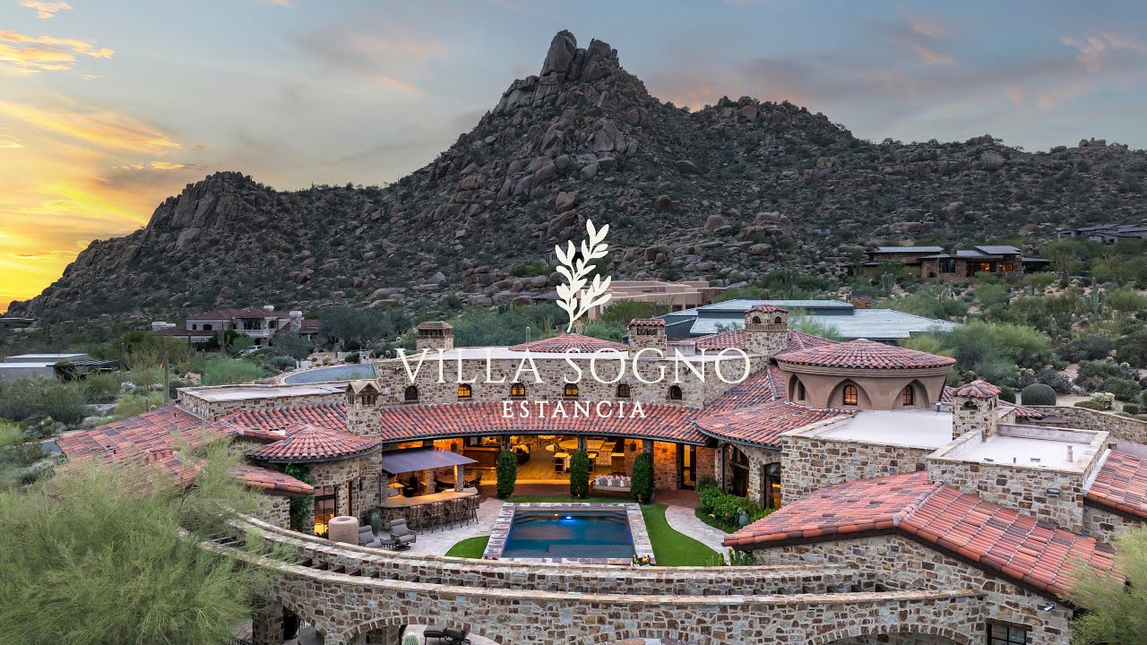 Villa Sogno | Estancia Scottsdale Architectural Estate | Listed by Jay Pennypacker, The Noble Agency