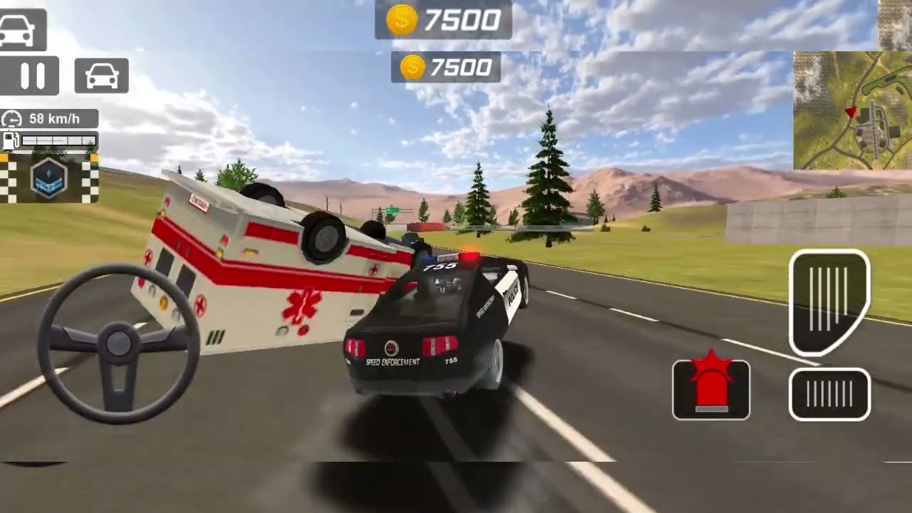 👮police car 🚔 gaming video post 🚔 #policecar #viralvideo #gaming #trending #abhi_gaming_00 🚔