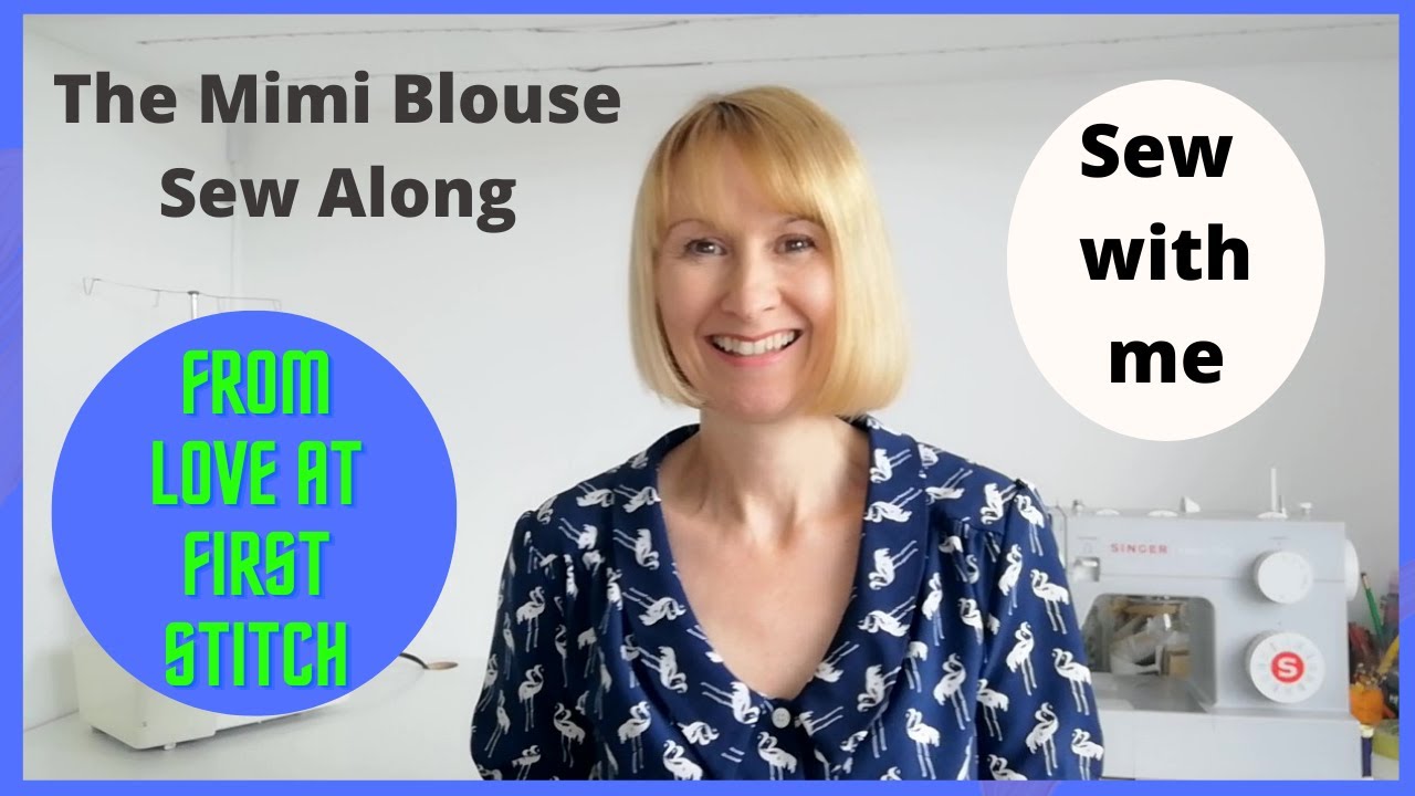 The Tilly and the buttons Mimi Blouse, Sew along, Tutorial