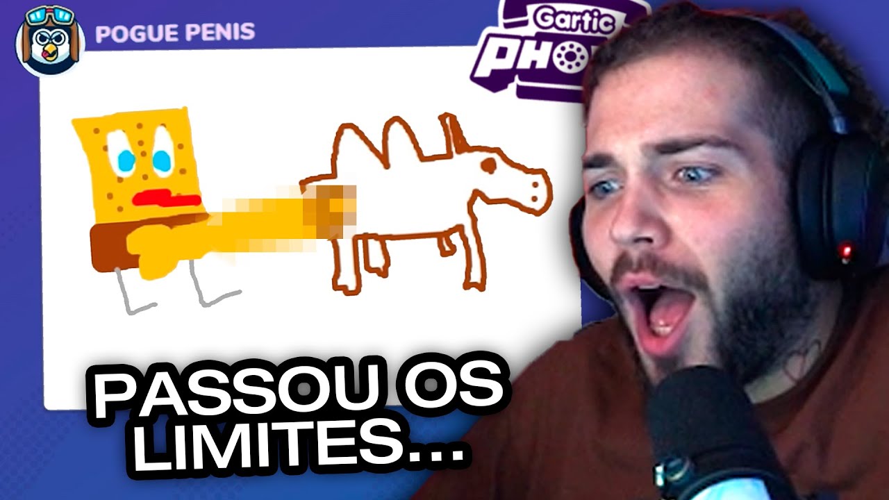 wuant jogando GARTIC PHONE com o chat #5