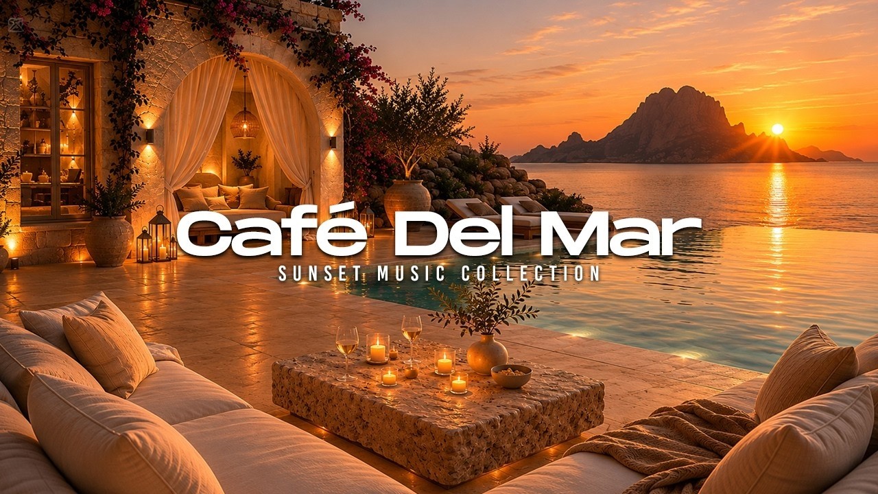 Luxury Chillout Lounge 2026 | Cafe Del Mar Style Sunset Escape