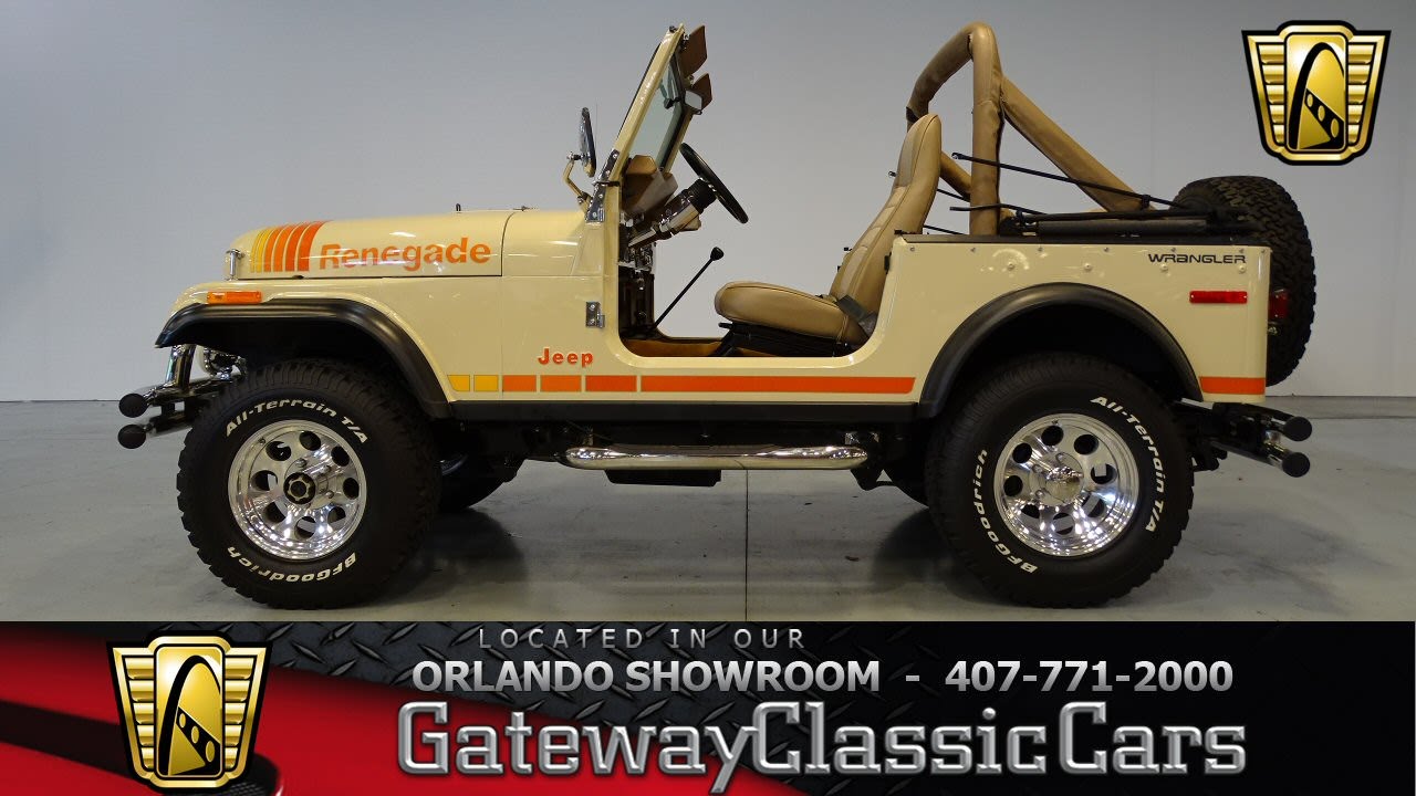 1979 Jeep CJ-7 Gateway Classic Cars Orlando #439