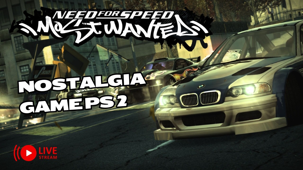 SHORTS - Nostalgia Main game PS 2 Need For Speed Most Wanted 2005
