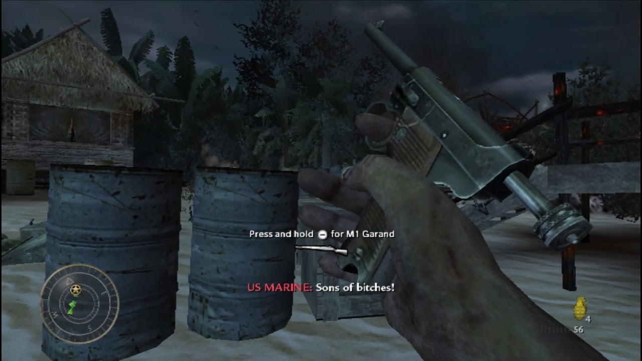 Call of Duty World at War - Nintendo Wii [Gameplay Part 1]