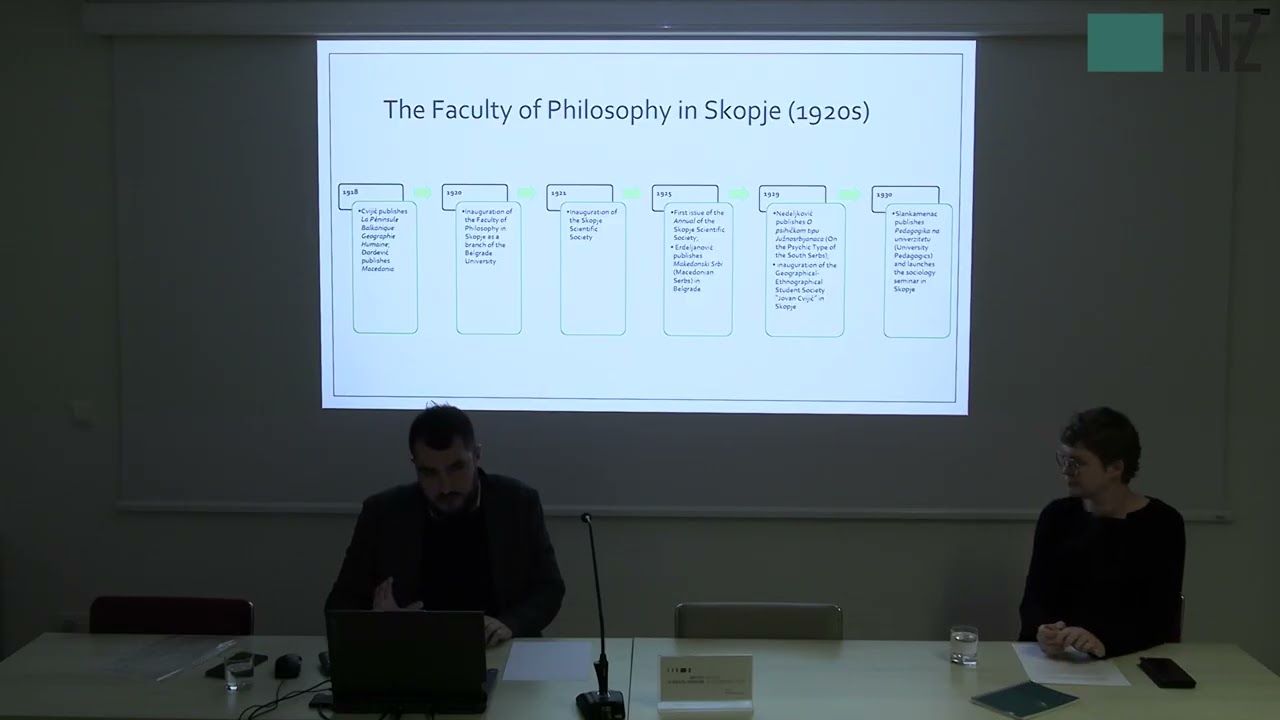 Naum Trajanovski: Zgodovina makedonske sociologije: v iskanju identitete