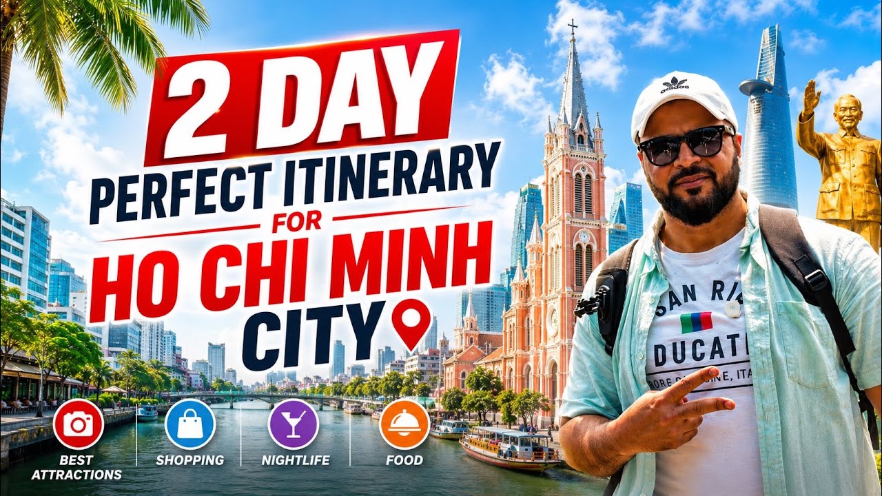 Ho Chi Minh City 2 Day Travel Guide & Itinerary | Ho Chi Minh city tourist places | ho chi minh city