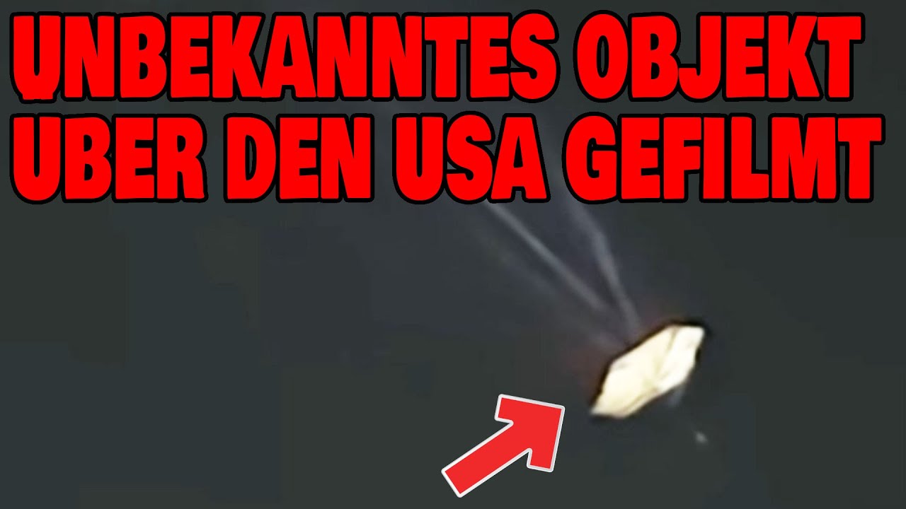 Unbekanntes Objekt &uuml;ber den USA gefilmt