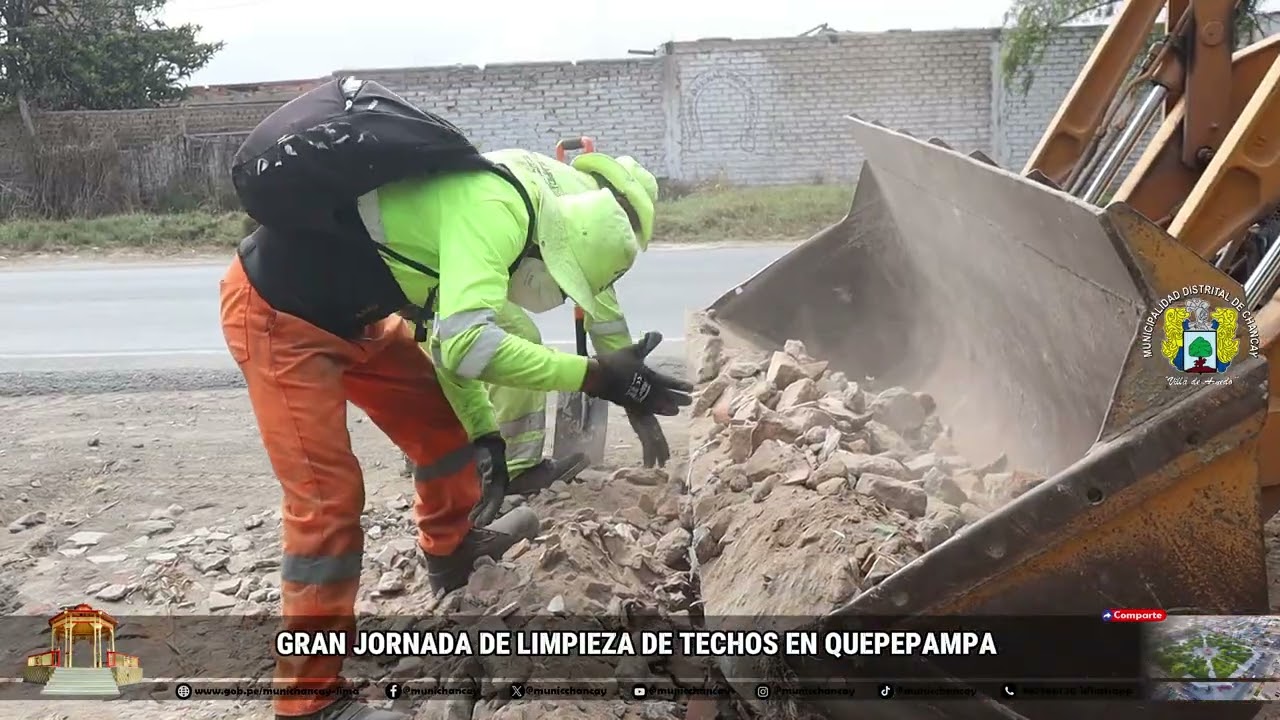 🧹🏠 GRAN JORNADA DE LIMPIEZA DE TECHOS EN QUEPEPAMPA 🏠🧹