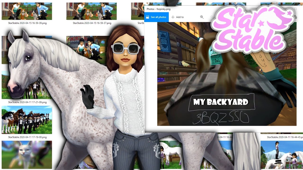 Organizing Star Stable Photos