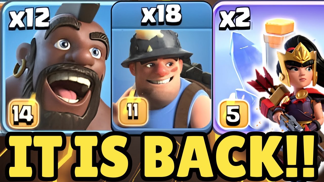 Queen Charge Hybrid Is BACK?! Ice Block Just Revived This Strategy!